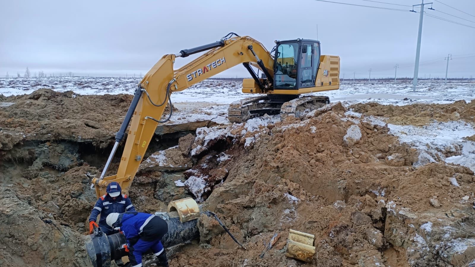 Какие работы в Тюмени выполняет экскаватор