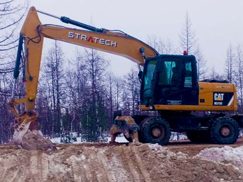 Виды спецтехники для рыхления мерзлого грунта в Тюмени